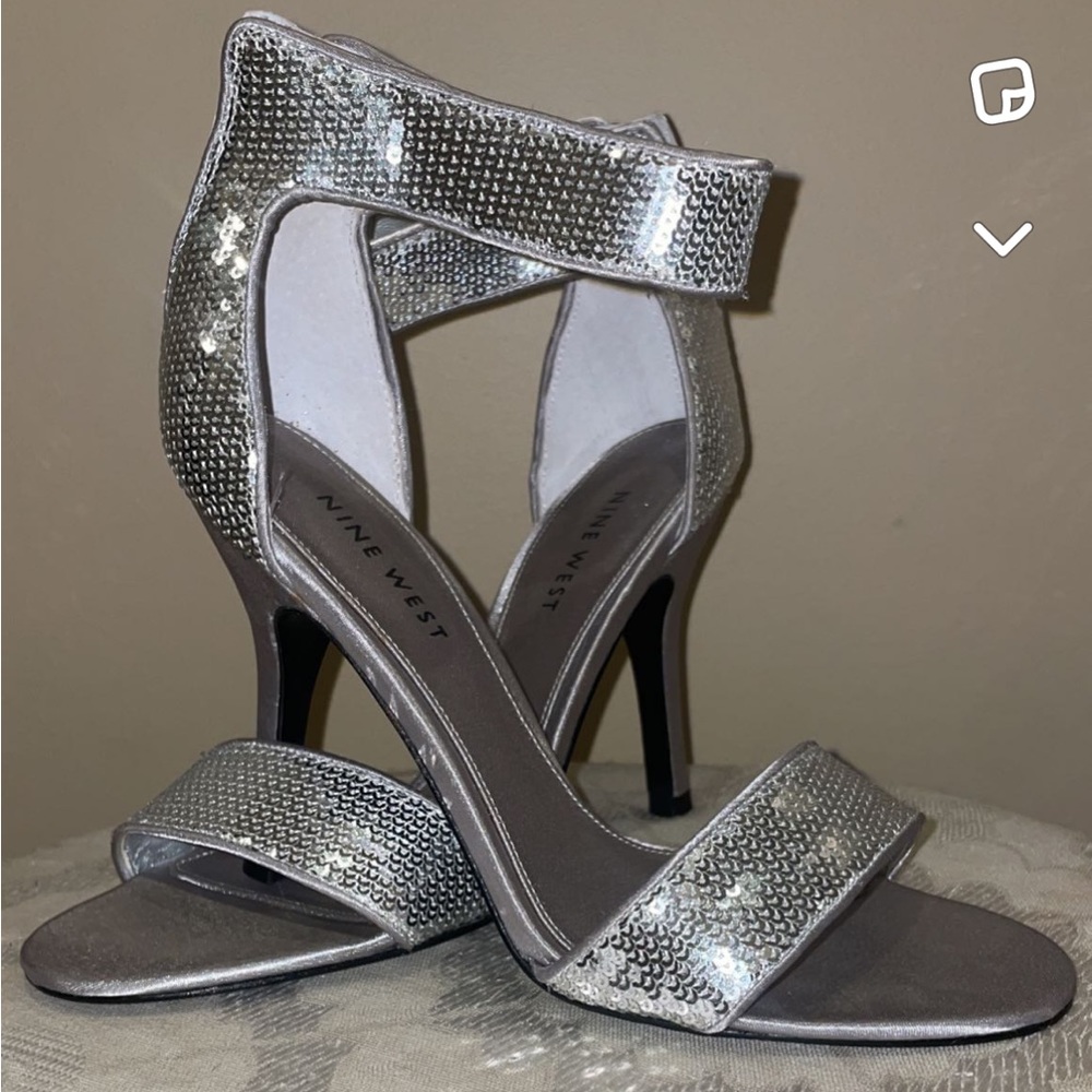 Nine West Sequin Heels!